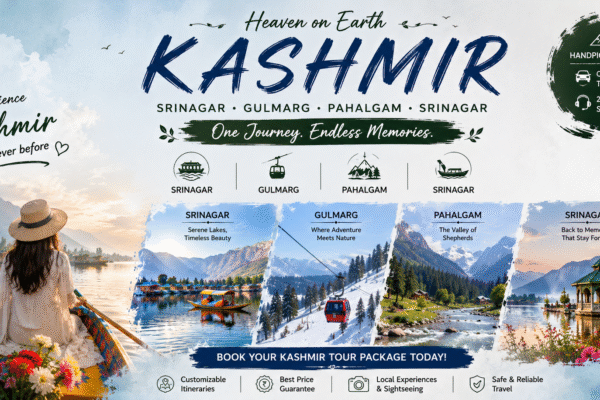 Srinagar Gulmarg Pahalgam Srinagar Tour Packages