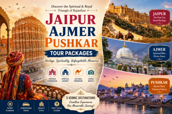 Jaipur Ajmer Pushkar Tours Packages
